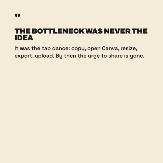Launch pitch — slide 2 of 6
